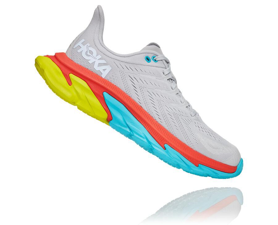 Zapatillas Running Hoka One One Hombre - Clifton Edge - Gris - ZKN814362